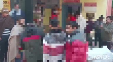 शामली: शामली में दिल्ली सहारनपुर हाईवे पर गोवंश सड़क पर आ जाने से कार डिवाइडर से टकराई, एक दंपत्ति की हुई मौत