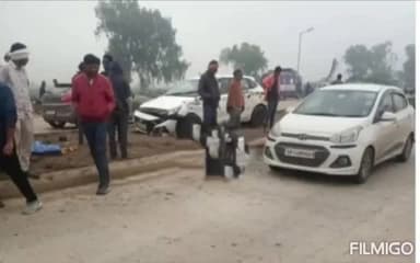 कोटा से लगे बरुंधन में तेज रफ्तार कार ने हाईवे पर काम कर रहे मजदूरों को कुचला। एक की मौत, चार घायल।