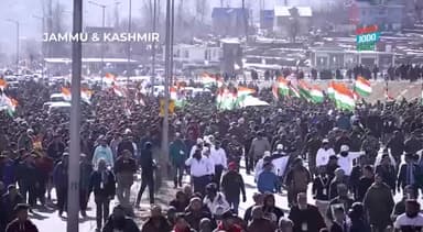 राहुल गांधी जी का कश्मीर में भाषण