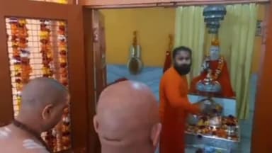 हरिद्वार: कनखल महानिर्वाणी अखाड़े में दो महामंडलेश्वरों का किया गया पट्टा अभिषेक, संतों ने दिया आशीर्वाद