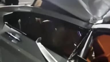 करनाल: सेक्टर-32 नूर महल चौक के समीप रात को गाड़ी के आगे कुत्ता आने से गाड़ी पलटी, एक व्यक्ति घायल