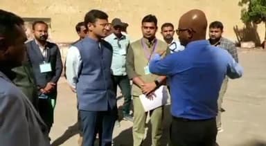 जोधपुर: जिला कलेक्टर हिमांशु गुप्ता मेहरानगढ़ फोर्ट पहुंचे, जी-20 की पूर्व तैयारियों का किया अवलोकन