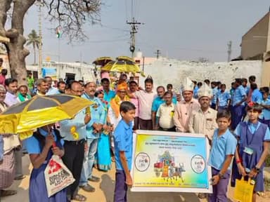 ಲಕ್ಷ್ಮೇಶ್ವರ: ಬಟ್ಟೂರು ಗ್ರಾಮದಲ್ಲಿ ಕಲಿಕಾ ಹಬ್ಬಕ್ಕೆ ಚಾಲನೆ ನೀಡಿದ ಶಾಸಕ ರಾಮಣ್ಣ ಲಮಾಣಿ