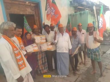 ಶಿರಹಟ್ಟಿ: ಸೇವಾನಗರ ತಾಂಡಾದಲ್ಲಿ ಬಿಜೆಪಿಯಿಂದ 'ವಿಜಯ ಸಂಕಲ್ಪ ಅಭಿಯಾನ'