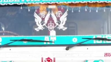 करनाल: हाईवे पर देवी लाल चौक के समीप शुक्रवार शाम तेज रफ्तार कार और ट्रक में हुई टक्कर, टला बड़ा हादसा