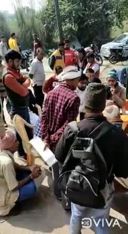 उदवंत नगर: गजराजगंज ओपी में भूमि सम्बंधित मामले के निपटारे को लेकर जनता दरबार का किया गया आयोजन