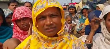 अमौर: अमौर प्रखंड के बनगामा गांव में नदी कटाव से लोगों ने प्रशासन से मदद मांगी