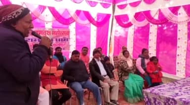 कुचायकोट: जलालपुर बाजार में आयोजित रामवृक्ष धाम महोत्सव में हुए विविध कार्यक्रम