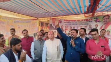 तेंदूखेड़ा: तेंदूखेड़ा विधायक धर्मेन्द्र सिंह लोधी पहुंचे ग्राम लरगुवां, क्रिकेट टूर्नामेंट के फाइनल की विजेता टीम को किया पुरस्कृत