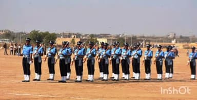 जैसलमेर: जैसलमेर डेडांसर मैदान में मरू महोत्सव के दूसरे दिन वायु सैनिकों की ड्रील ने देशी विदेशी सैलानियों किया मंत्र मुग्ध