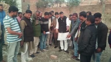 महुआ: महुआ विधायक डॉ. मुकेश रोशन पहुंचे अपने विधानसभा क्षेत्र, निजी अस्पताल का किया शिलान्यास