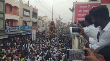 ಮುಂಡರಗಿ: ಪಟ್ಟಣದಲ್ಲಿ ಶ್ರೀ ಅನ್ನದಾನೇಶ್ವರ ಮಹಾರಾತೋತ್ಸವದ ಸಂಭ್ರಮಾಚರಣೆ