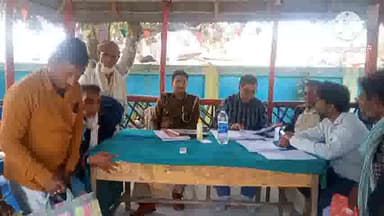 कदवा: बलिया बेलौन थाना परिसर में थाना अध्यक्ष की उपस्थिति में जनता दरबार का किया गया आयोजन, दो मामलों का हुआ निष्पादन