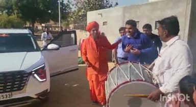 जैसलमेर: भाजपा प्रदेश कार्यकारिणी सदस्य महंत प्रताप पुरी ने नाचना व आवाज क्षेत्र का किया दौरा, विभिन्न कार्यक्रमों में की शिरकत