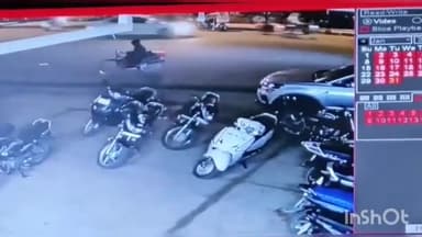 लाडपुरा: शहर में ट्राई साइकिल से आए चोर ने चोरी किया हेलमेट, सीसीटीवी फुटेज आया सामने