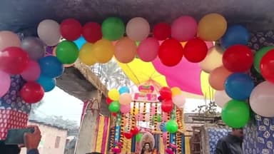 जय मां सरदे क्लब भवानीपुर हर्षौल्लास के साथ मनया गया सरस्वती पूजा....