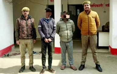 गोंडा: इटियाथोक पुलिस ने गैरइरादतन हत्या के मामले में वांछित 2 अभियुक्तों को किया गिरफ्तार, प्रभारी निरीक्षक ने दी जानकारी