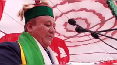 मंडी: रिवालसर में भारतीय बौद्ध परंपरा पर आयोजित राष्ट्रीय सम्मेलन में राजस्व एवं बागवानी मंत्री जगत सिंह नेगी हुए शामिल