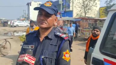 जसपुर: कुंडा हाइवे पर बढ़ती सड़क दुर्घटनाओं को लेकर CPU प्रभारी जसवंत सिंह ने जनता से वाहन चलाते समय हेलमेट पहनने की अपील की