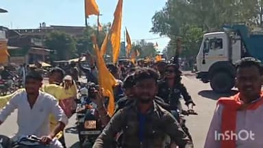 बड़ा मलेहरा: संत रविदास मंदिर से नव युवा समाज सुधारक समिति ने निकाली जन जागरण बाइक रैली