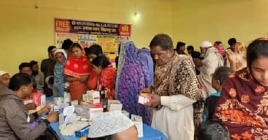 कोचाधामन: मनरेगा भवन बिशनपुर में हुआ मेडिकल कैंप का आयोजन, विधायक इजहार असफी ने लिया जायजा