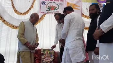 जावरा: ग्राम पंचायत ढोढर में विकास यात्रा के शुभारंभ पर किया गया सभा व अन्य कार्यक्रम का आयोजन, विधायक रहे मौजूद