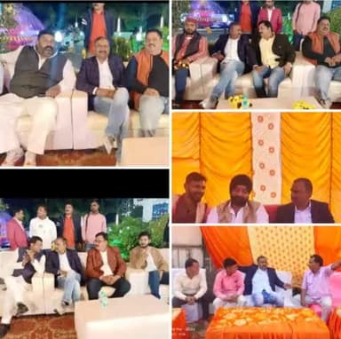 आज अति प्रिय अविनाश जी के शादी सहित अपनों के यहां विभिन्न मांगलिक कार्यक्रमों में शामिल हुआ।।