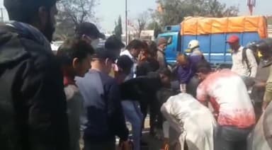 हरिद्वार: ऋषि कुल के पास स्कूटी सवार महिला को ऑटो चालक ने मारी टक्कर, घायल महिला को पहुंचाया गया सिटी हॉस्पिटल