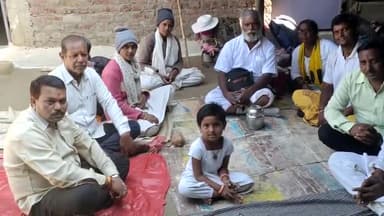 मां नर्मदा जी की कृपा से 4 वर्ष की राजेश्वरी रमेश जाधव अहमदनगर शनि शिंगणापुर के राईरी व चैटगांव महाराष्ट्र से अपनी माता श्रीमती अर्चना जाधव पिता रमेश जाधव मौसी स्वरमाला शिंदे नाना रामदास गोडी नानी संता गोडी के साथ विगत 5 माह से निरंतर मांई