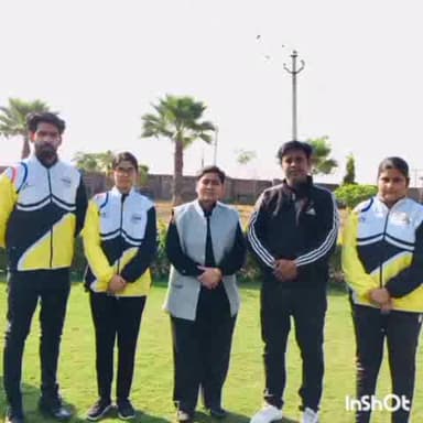 पलवल: खेलो इंडिया विंटर गेम में कर्लिंग खेल में पलवल जिला के तीन खिलाडियों का हुआ चयन