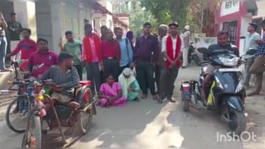 जमुई: 46 सूत्री मांगों को लेकर CM से मिलेंगे दिव्यांग, श्रीकृष्ण सिंह स्टेडियम में बैठक कर दिव्यांगों ने SDO को दिया आवेदन