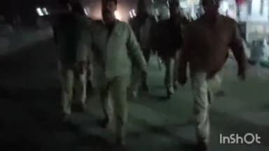 मोहम्मदी: शांति व्यवस्था बनाए रखने के दृष्टिगत पसगवां पुलिस ने थाने से चौराहे होते हुए मुख्य सड़कों पर किया पैदल गश्त मार्च