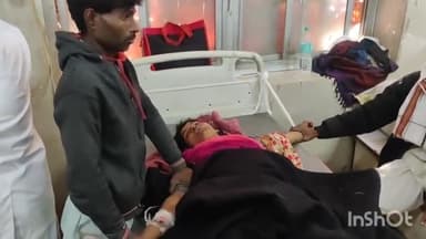 लाडपुरा: गुटखा थूकने के प्रयास में कोटा जयपुर फोरलेन पर रोडवेज बस से राजगढ़ निवासी विवाहिता गिरी हुई घायल MBS अस्पताल में भर्ती