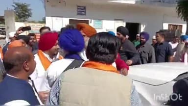 लाडपुरा: राजस्थान कांग्रेस के प्रभारी रंधावा व कांग्रेस प्रदेश अध्यक्ष डोटासरा ने अगमगढ़ साहिब गुरुद्वारे पर टेका मत्था की अरदास