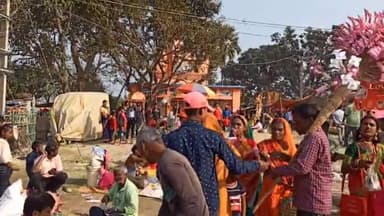 कदवा: कल्याणी मंदिर में उमड़ी श्रद्धालुओं की भीड़, मनोकामना पूर्ण होने पर मंदिर में दर्शन करने आते हैं श्रद्धालु