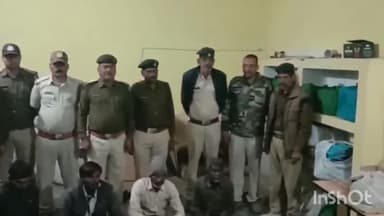 बड़ा मलेहरा: पाटन हार में तेंदुए का शिकार करने वाले 5 आरोपियों को वन अमले ने किया गिरफ्तार