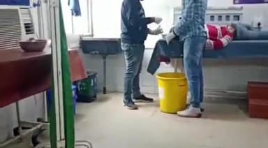 जमुई: सिरचन नवादा में एक युवक के द्वारा बाइक सवार युवक को ईंट मारकर किया घायल, सदर अस्पताल में भर्ती