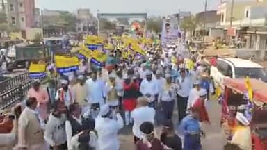 छत्तीसगढ़ प्रभारी सह माननीय विधायक बुराड़ी के नेतृत्व में छत्तीसगढ़ में निकाला गया रोड शो जिसमें जन सैलाब देखने को मिला |