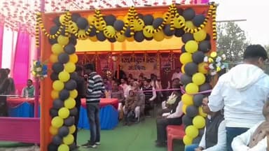 ऐतिहासिक भव्य मेला का किया गया उद्घाटन उद्घाटन में कई गणमान्य लोग रहे मौजूद । #छातापुर #supaul