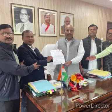 जगदलपुर: बस्तर सांसद के नेतृत्व में दिल्ली में माहरा समाज का प्रतिनिधित्व मंडल मिला केंद्रीय समाजिक न्याय मंत्री से