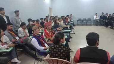 मथुरा: असम से चलकर मथुरा पहुंची सील यात्रा का ABVP ने किया सम्मान, मेरा देश महान के तहत BSA कॉलेज में आयोजित हुआ कार्यक्रम