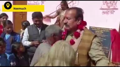 नीमच नगर: विकास यात्रा के 5वें दिन गांव भोलियावास पहुंचे नीमच विधायक दिलीप सिंह परिहार