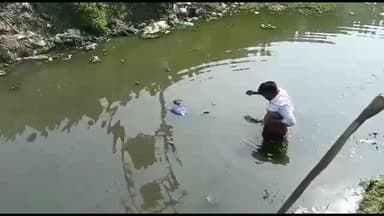 मुरादाबाद: करनपुर मार्ग स्थित नहर में मिला शव, मौके पर पहुंची पुलिस