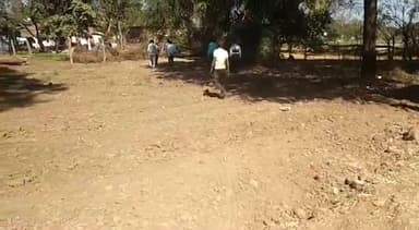 साईं खेड़ा: चीचली में भवन बाउंड्री हेतु राजस्व निरीक्षक ने सीमांकन कर स्थान किया चिन्हित