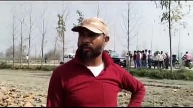 धनौरा: गजरौला के गांव ख्यालिपुर मैं जमीन का विवाद दिन-प्रतिदिन बढ़ता जा रहा हंगामे के बाद पहुंची