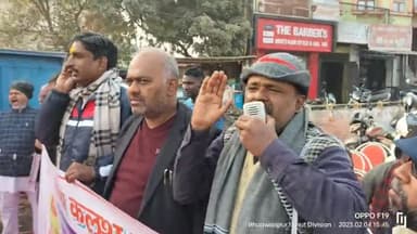 शरद यादव अस्थि कलश यात्रा के दर्शन के लिए ऊमरे जनसैलाव लोगों के लिए जनहित अभियान के कार्यकर्ता ने लगाया, कैंप 🎤 रमाशंकर