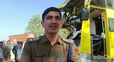 भदेसर: चित्तौड़-उदयपुर हाईवे पर होटल विराट के पास स्लीपर बस और ट्रैक्टर टैंकर की भिड़ंत में एक व्यक्ति की हुई मौत