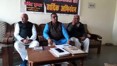 बेगूसराय: रमजानपुर में गंगा समग्र के संपर्क प्रमुख ने की प्रेस कांफ्रेंस, कहा- नदी हमारे लिए वाटर बडी नहीं तीर्थ स्थली है