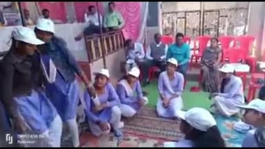 साईं खेड़ा: काचरकोना में छात्राओं ने नुक्कड़ नाटक के माध्यम से दी नशा छोड़ने की प्रेरणा