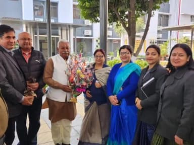 जगाधरी: राष्ट्रीय कृमि मुक्त दिवस के मौके पर मुकंद लाल स्कूल के प्रांगण में यमुना नगर विधायक ने की शिरकत